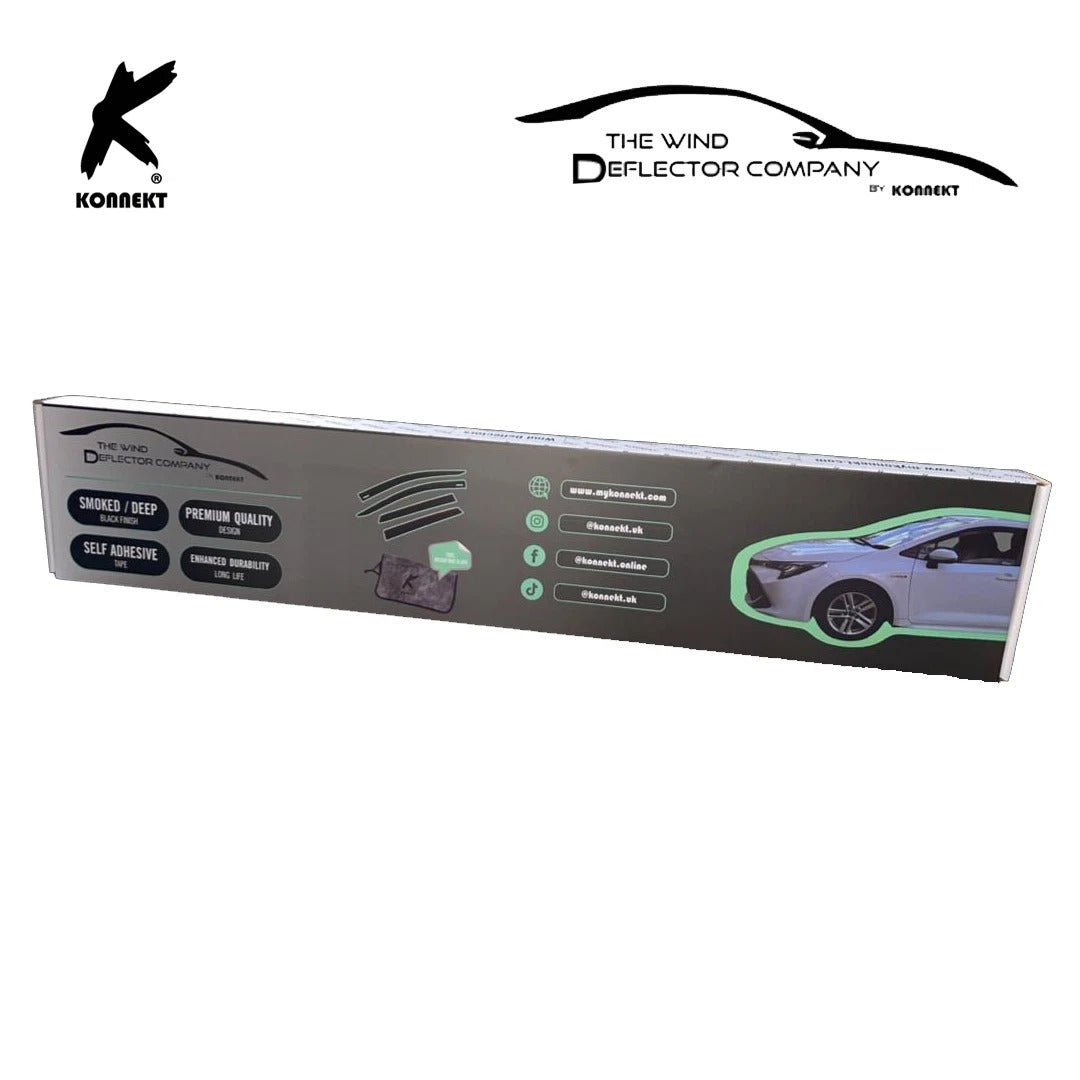 KONNEKT Wind Deflector Set for VAUXHALL ASTRA | MK7 | Hatchback 5 Door
