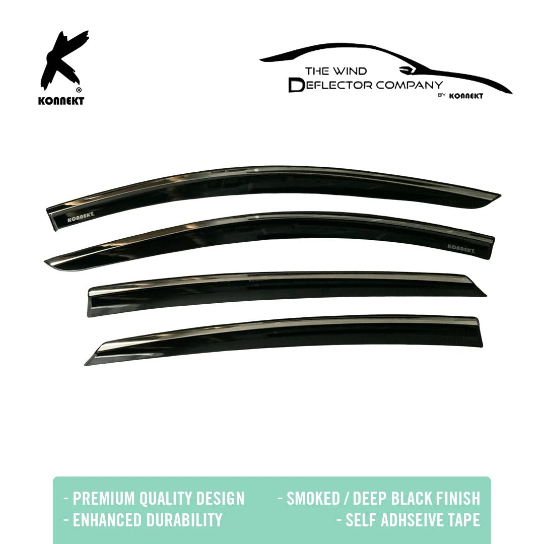 KONNEKT Wind Deflector Set for VAUXHALL ASTRA | MK7 | Hatchback 5 Door