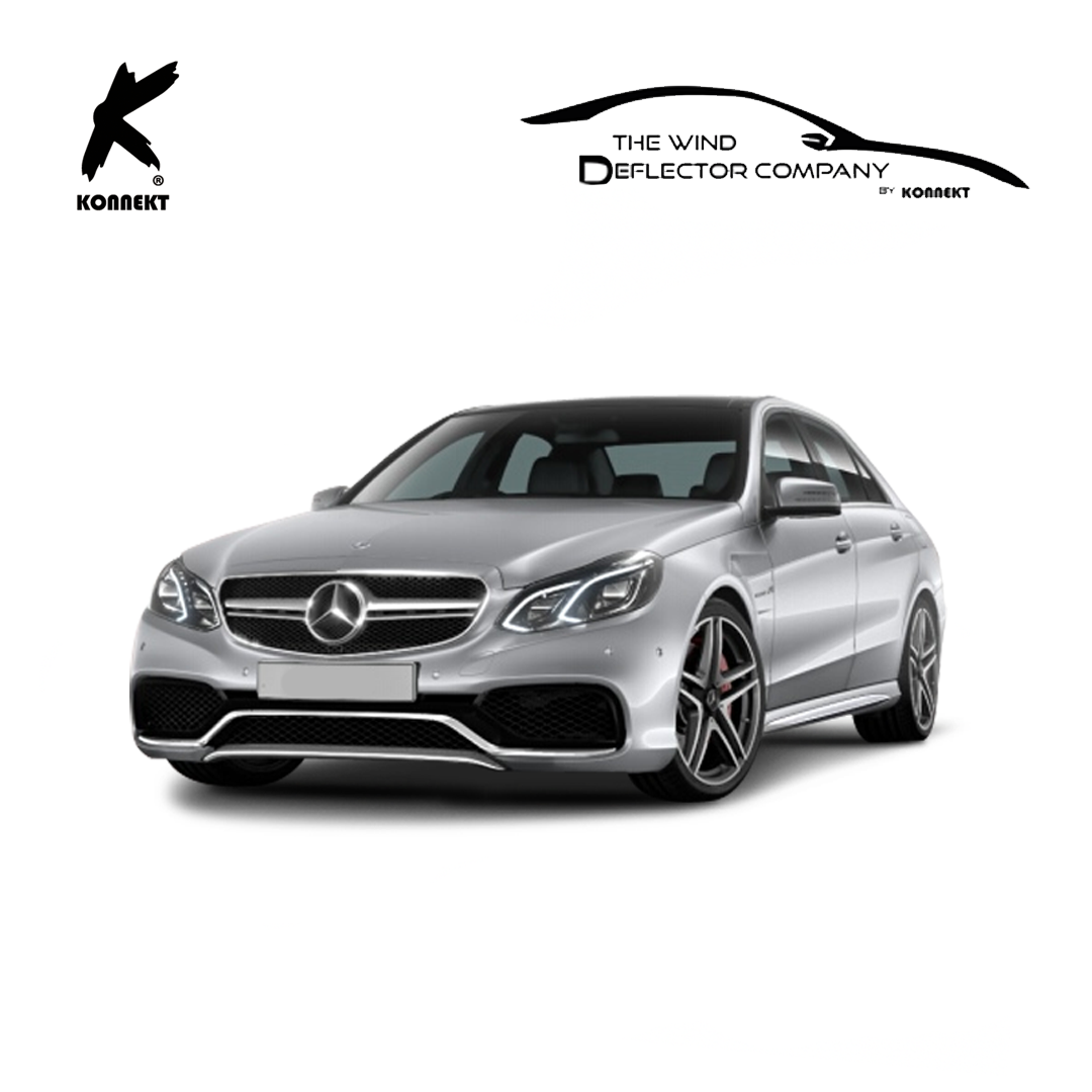 KONNEKT Wind Deflector Set for Mercedes E Class | W212 | 2009-2016 | 4 Pcs