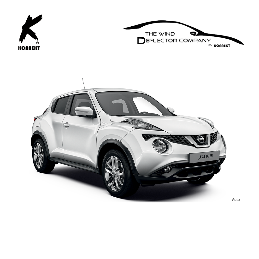 KONNEKT Wind Deflectors Set for NISSAN Juke | 2010-2018