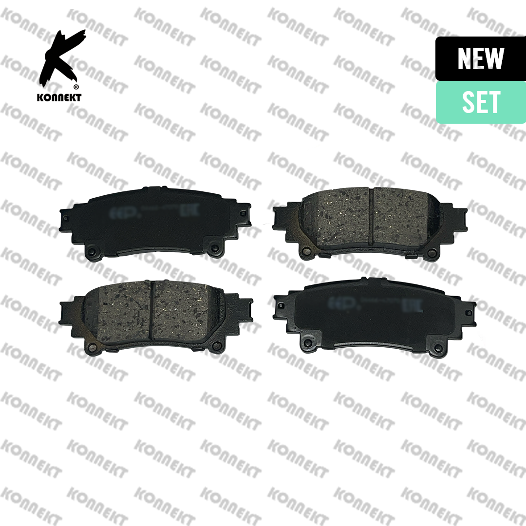 KONNEKT Front & Rear Brake Pads Set for TOYOTA Prius Plus UK | 2012 - 2020