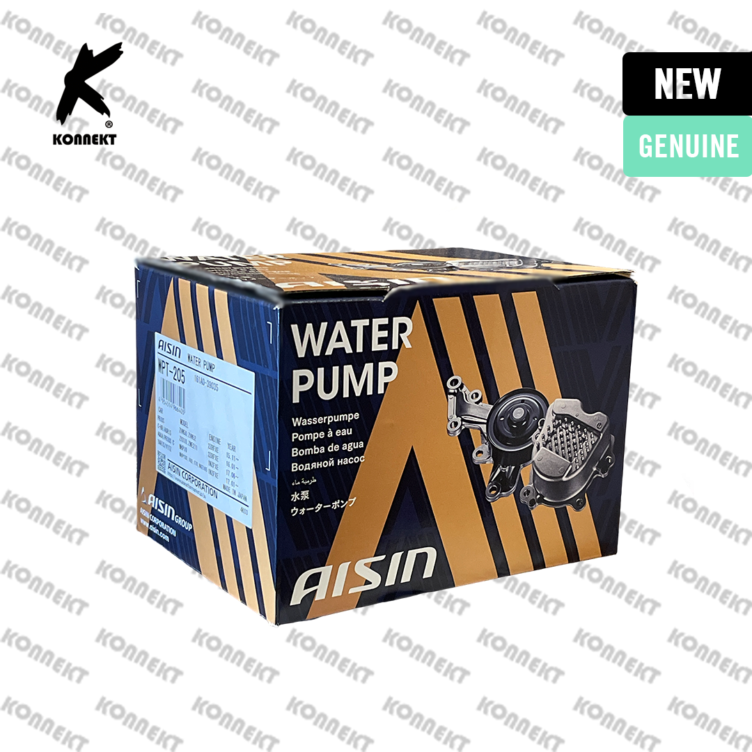 TOYOTA Genuine AISIN Water Pump WPT-205 _ TOYOTA Corolla Hybrid _ 2019 - 2025