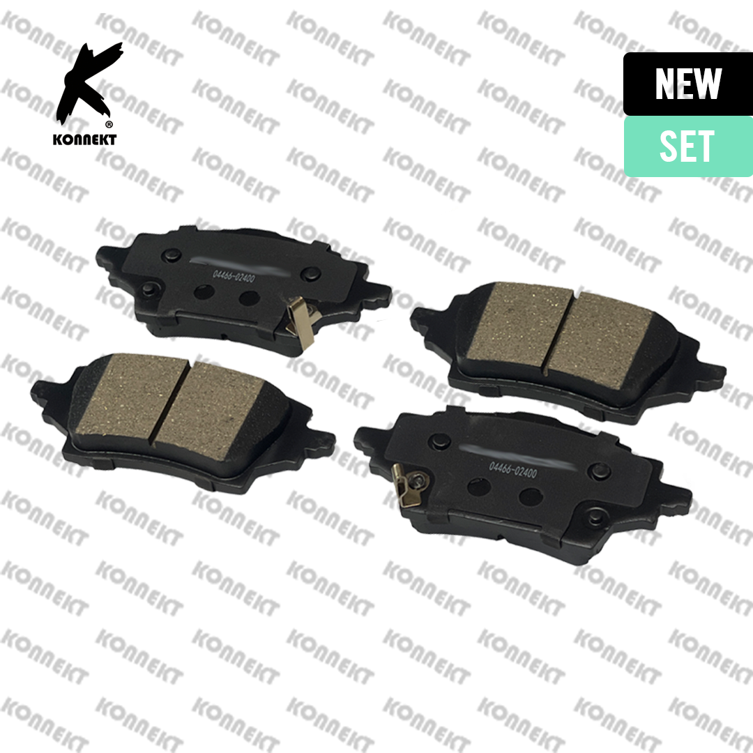 KONNEKT Front & Rear Brake Pads for Corolla Hybrid 2019+ Onward | Hatch, Estate, Saloon