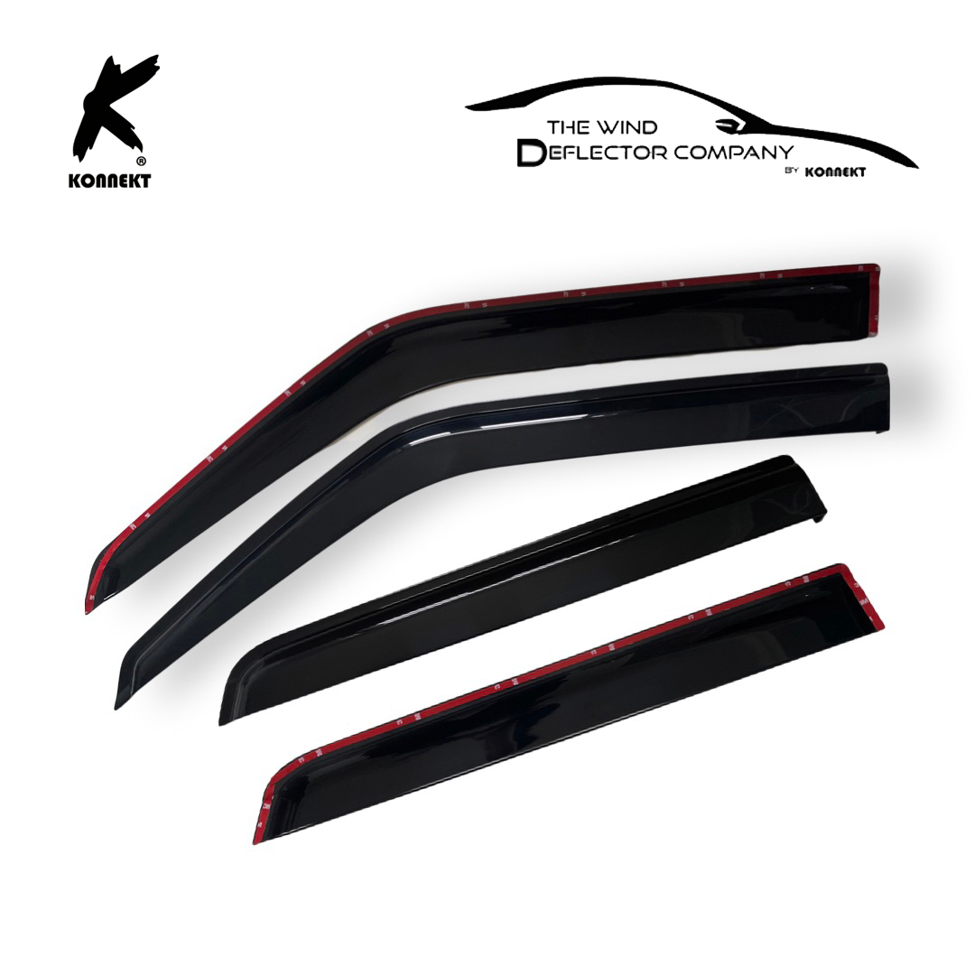 Wind Deflector Set for Nissan Juke _ Front and Rear _ 2010 - 2019