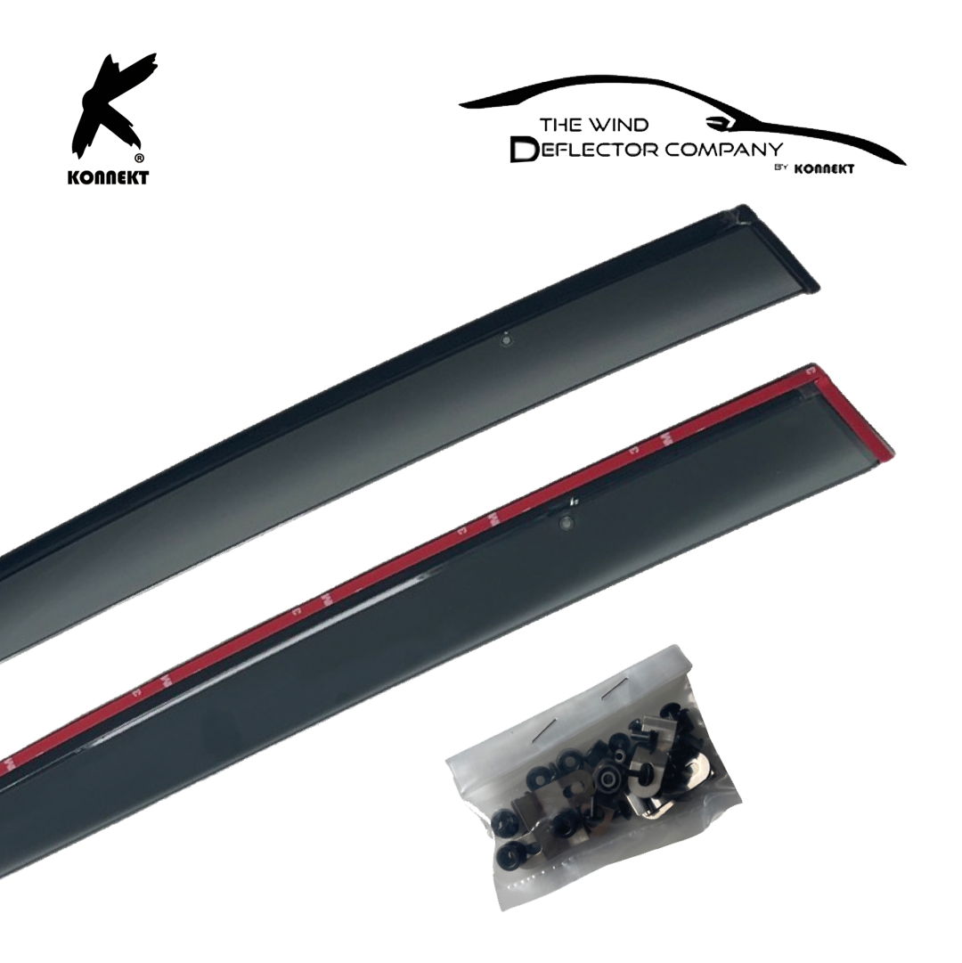 Wind Deflector Set for Volkswagen Golf MK6 _ Front and Rear _ 2009 - 2013