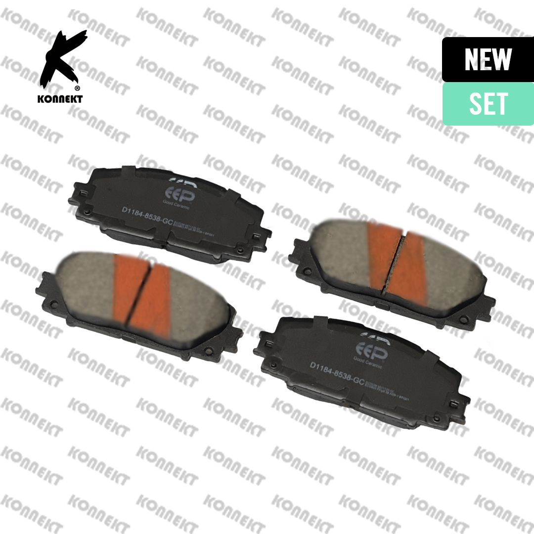 Front and Rear Brake Pads Set for Lexus CT200h | 2011 - 2020