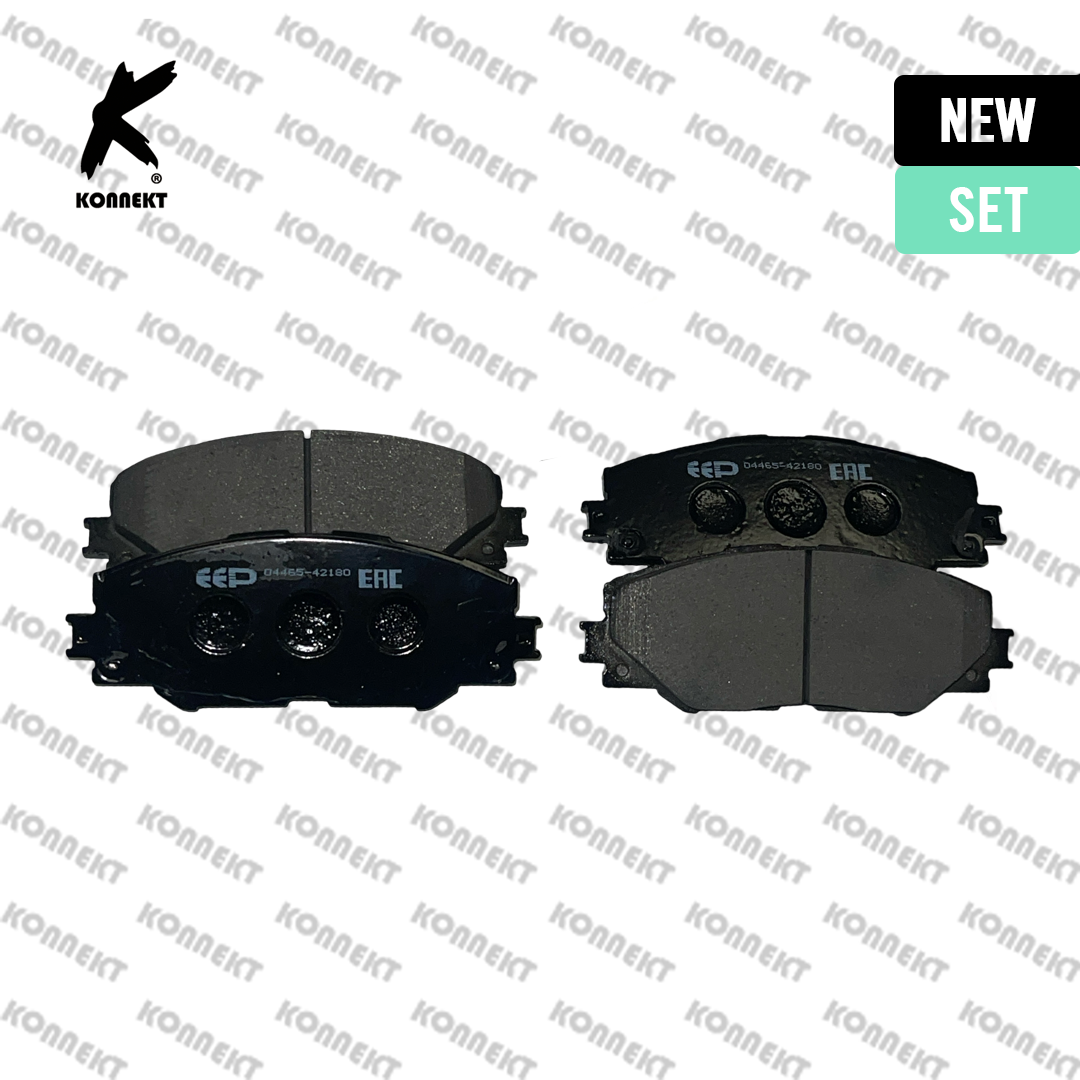 KONNEKT Front Brake Discs & Pads Set for TOYOTA Prius+ PLUS | UK MODEL | 2012-2020