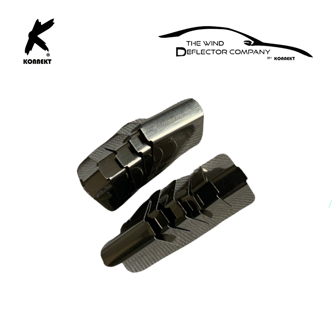 KONNEKT Wind Deflectors Set For Vauxhall Corsa | 2006 - 2018