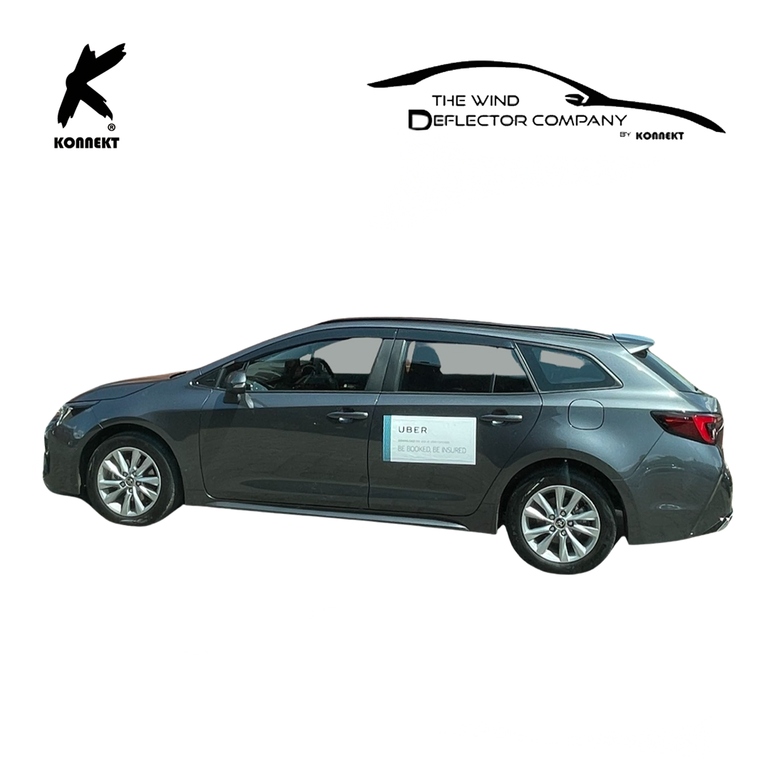 KONNEKT Wind Deflector Set for TOYOTA Corolla | 2019 - 2025 | 5 Door Touring Estate