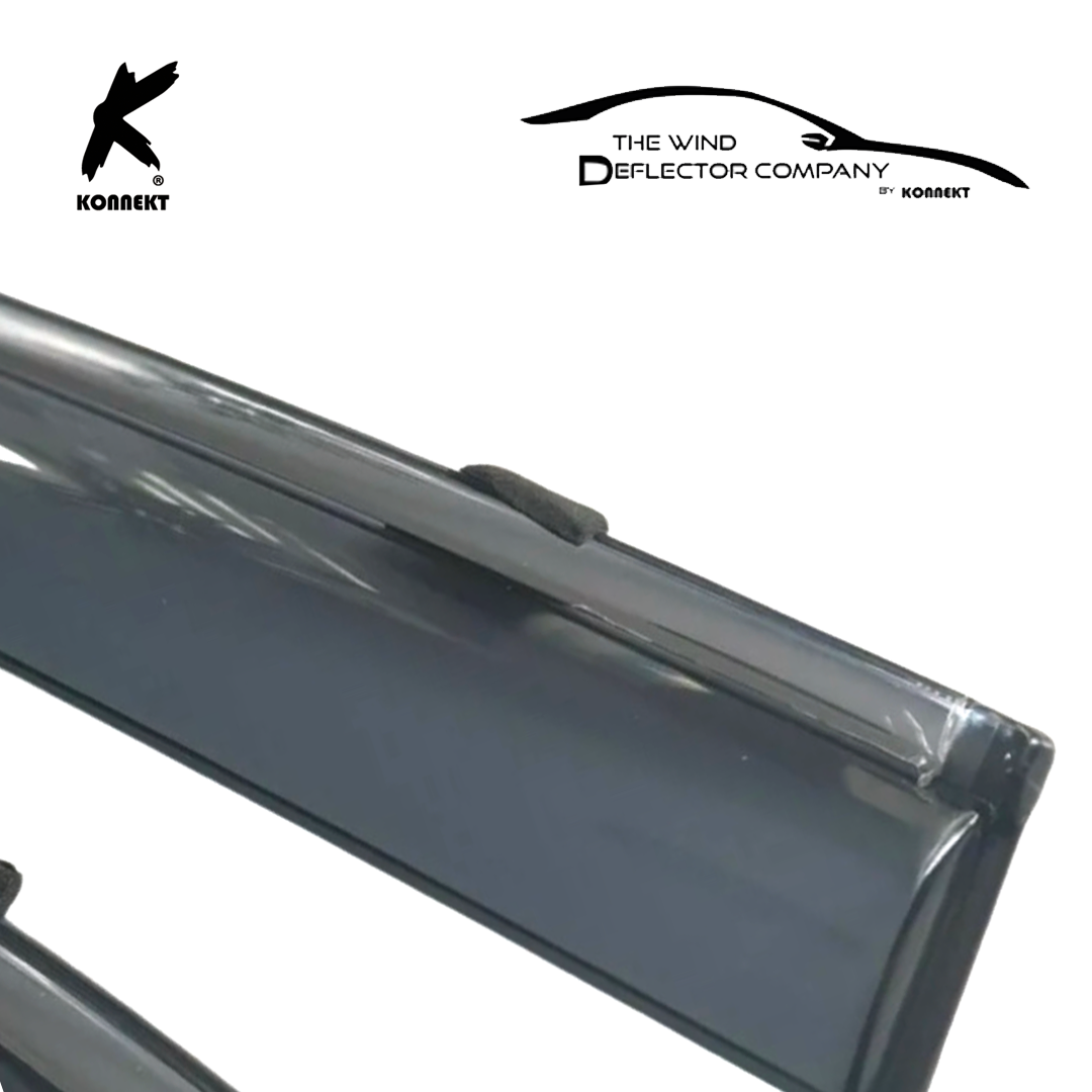 Wind Deflector Set for Lexus CT200H _ 2011 - 2017 _ Front & Rear _ Chrome
