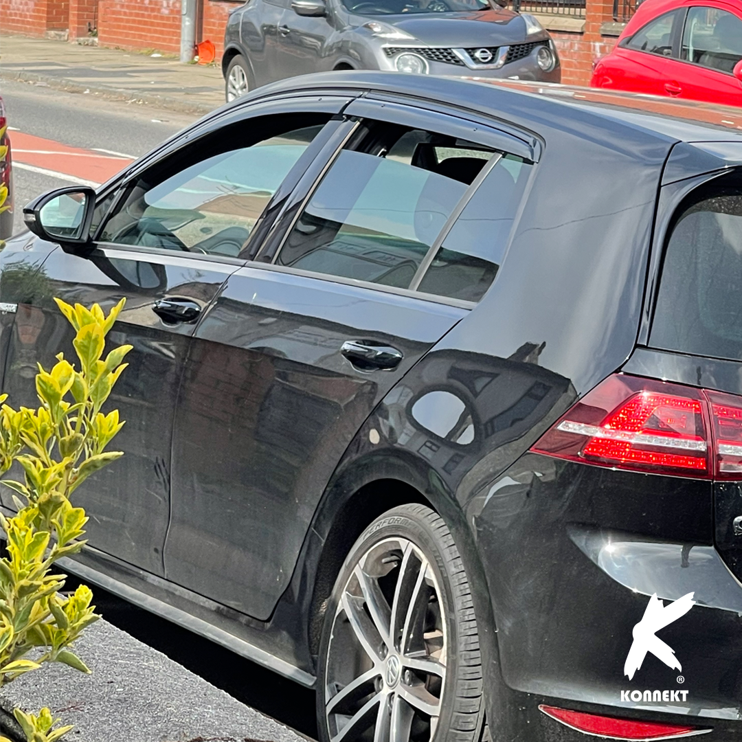 Wind Deflectors For Volkswagen Golf MK7 _ 2014-2019 _ Front and Rear