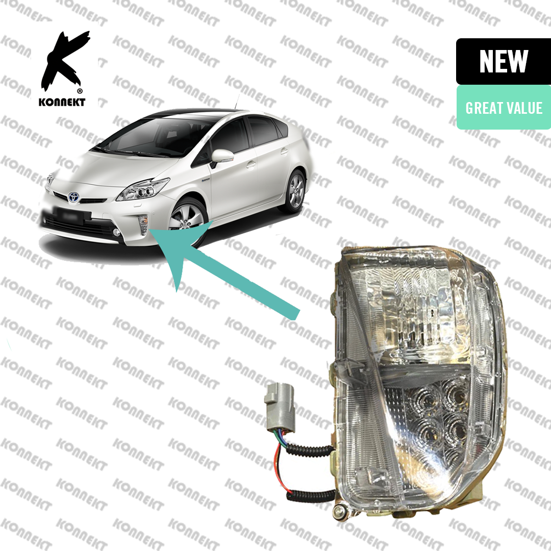 _NEW_ Pair of Front Indicator Day Time Running Lights for TOYOTA Prius 2012 - 15
