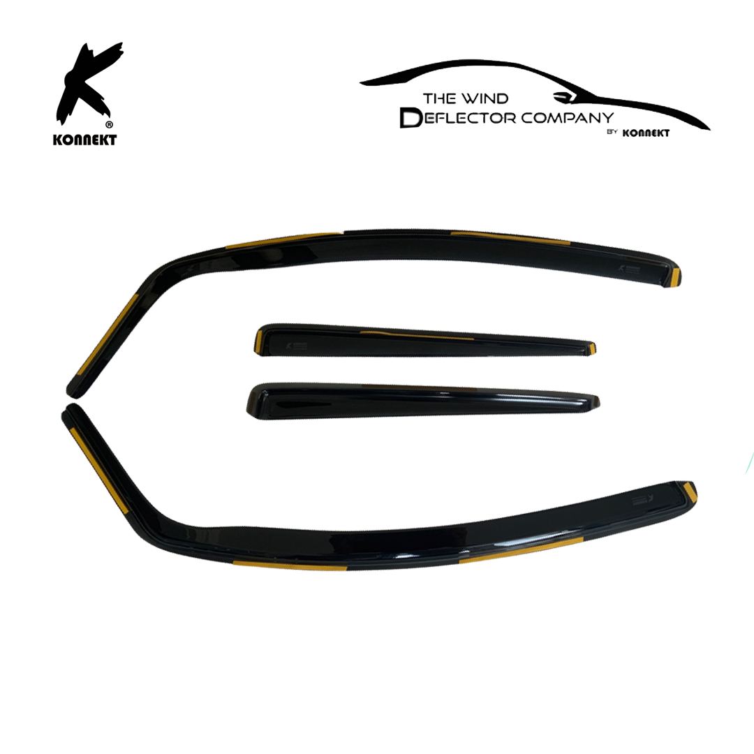KONNEKT Wind Deflectors Set For Vauxhall Corsa | 2006 - 2018