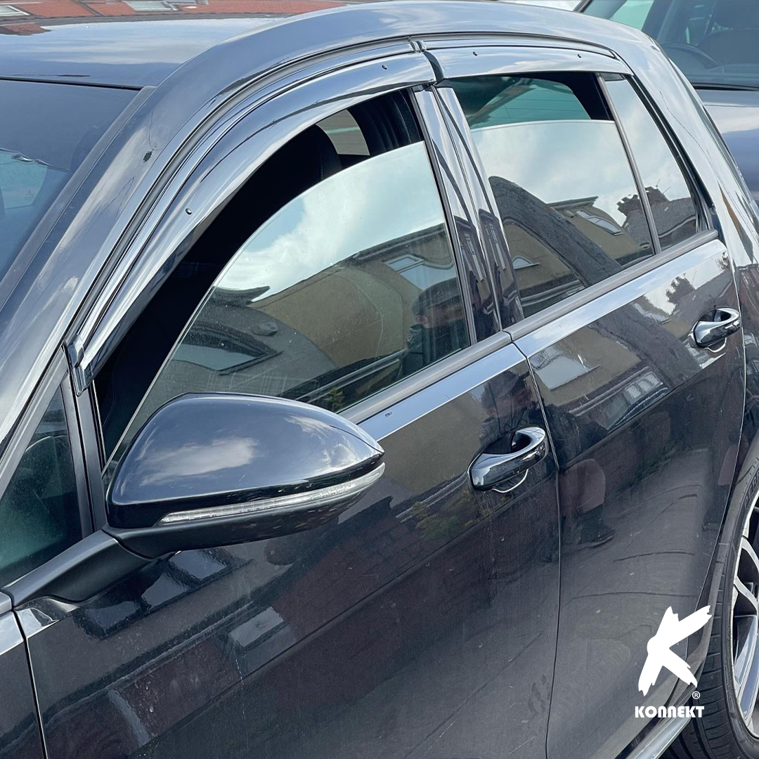 Wind Deflectors For Volkswagen Golf MK7 _ 2014-2019 _ Front and Rear