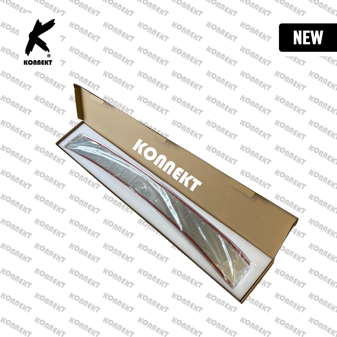 Stainless Steel Rear Bumper Edge Guard Protector for TOYOTA Prius Plus (+)  | 2012 - 2020