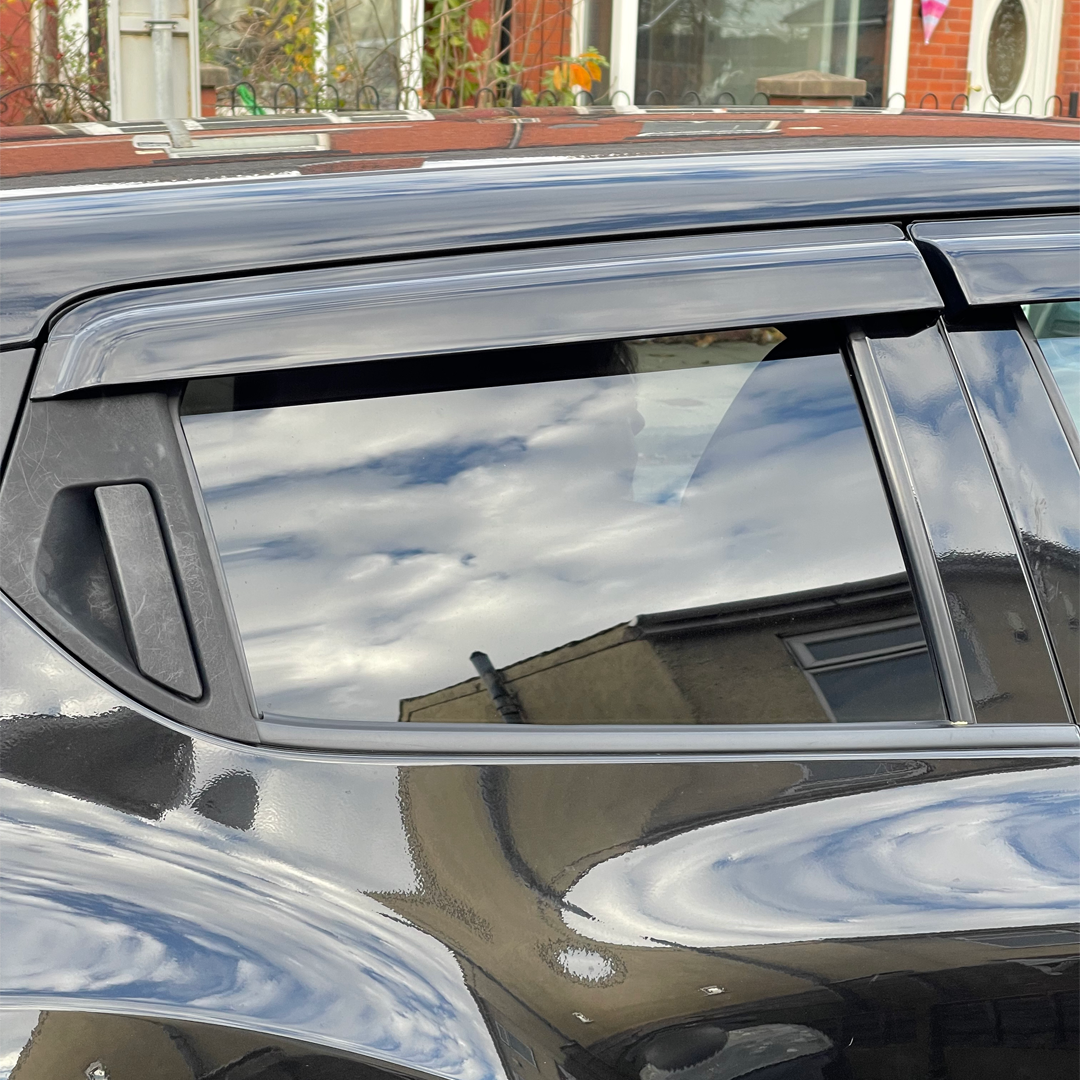 Wind Deflector Set for Nissan Juke _ Front and Rear _ 2010 - 2019