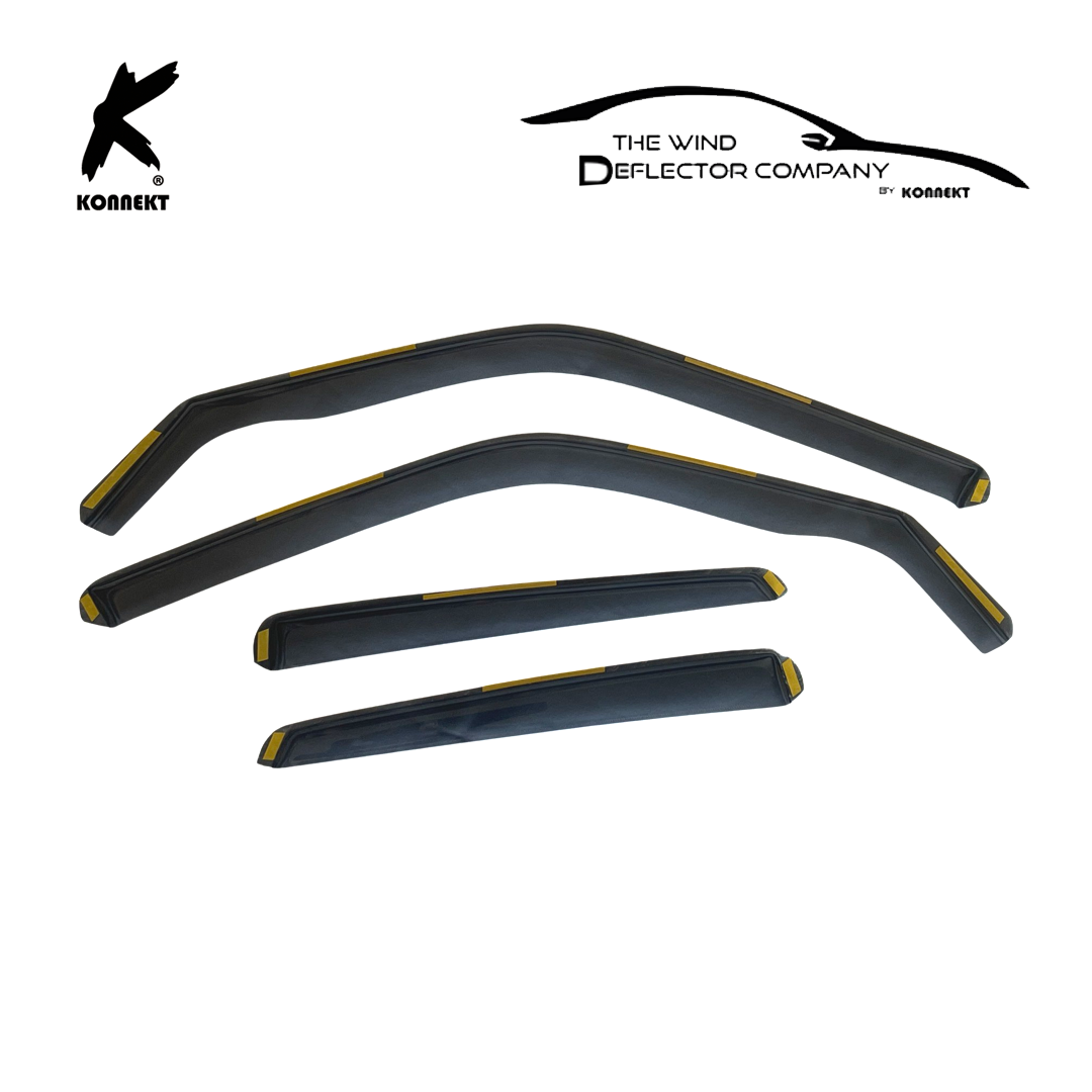 KONNEKT Wind Deflectors Set for NISSAN Juke | 2010-2018