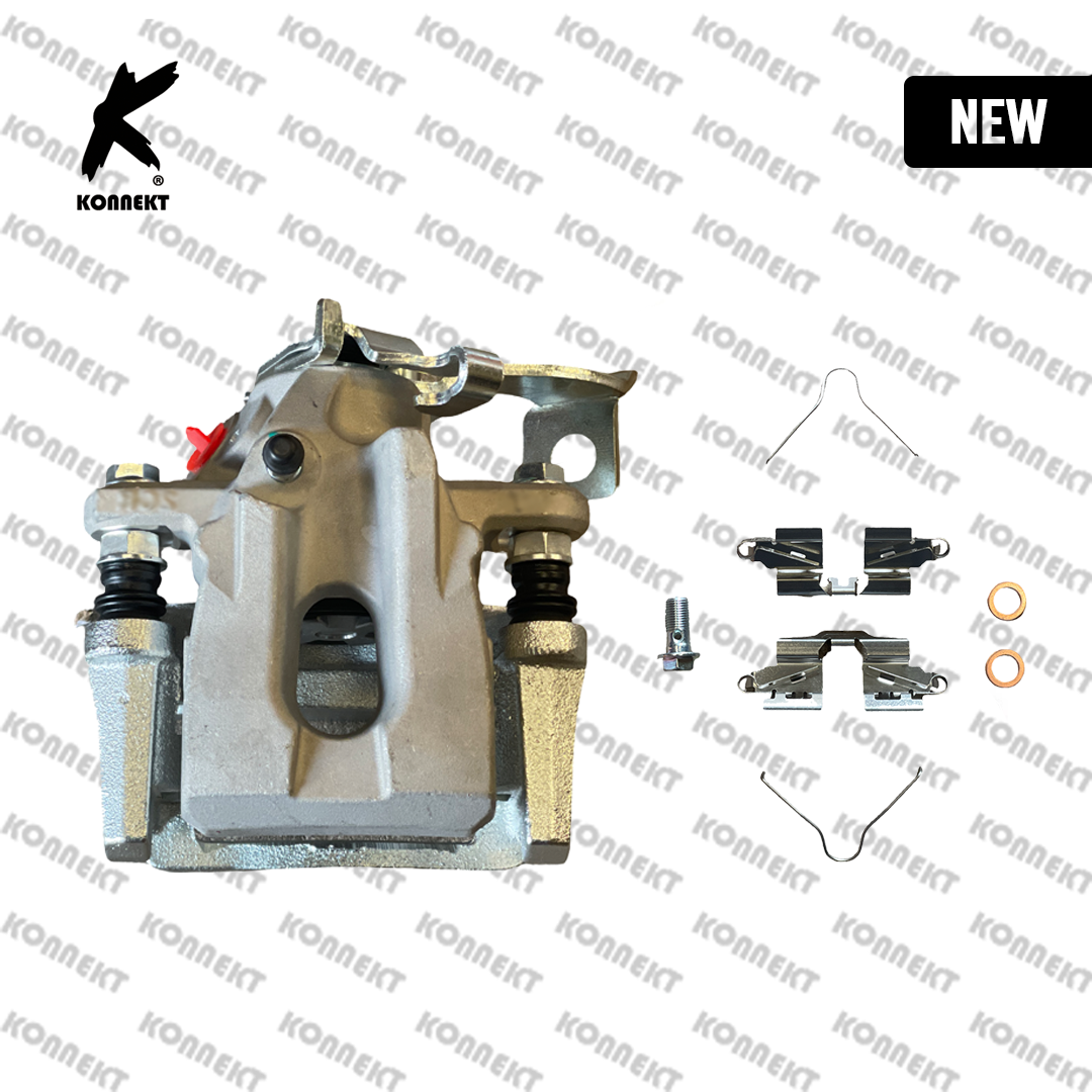 KONNEKT Rear Left Brake Caliper with Carrier for TOYOTA Prius | 2009 - 2015