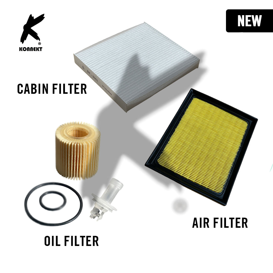 KONNEKT® Service Kit for TOYOTA Prius | 2009 - 2015 | Air, Oil, Cabin Filter