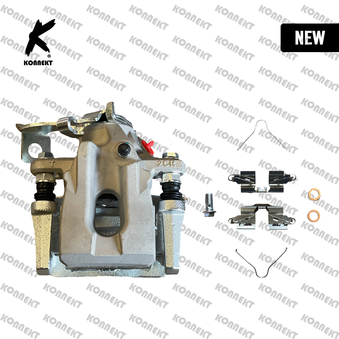 KONNEKT Rear Right Brake Caliper with Carrier for TOYOTA Prius | 2009 - 2015