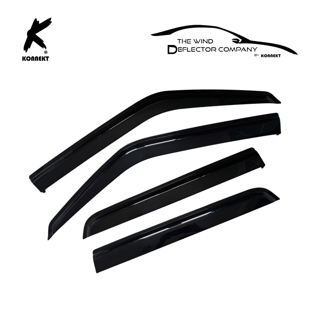 Wind Deflector Set for Nissan Juke _ Front and Rear _ 2010 - 2019
