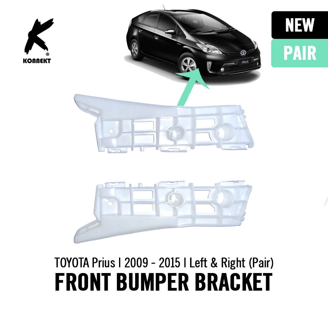 Front Bumper Holder Bracket Pair Set for TOYOTA Prius | ZVW30 | 2009 - 2015
