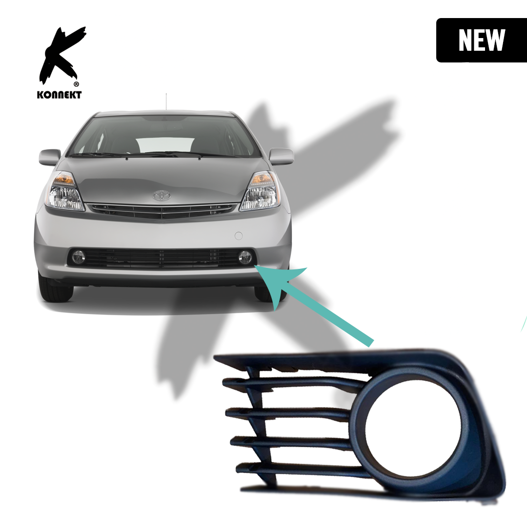 Front Right Bumper Fog Light Grill Cover for TOYOTA Prius 2003-2008