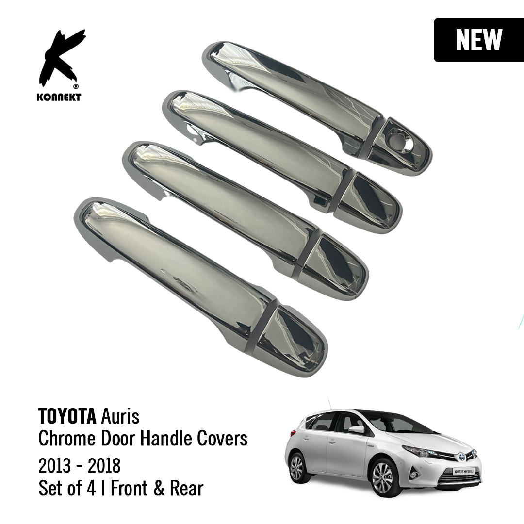 Exterior Chrome Door Handle Cover Set For TOYOTA Auris | 2013 to 2018