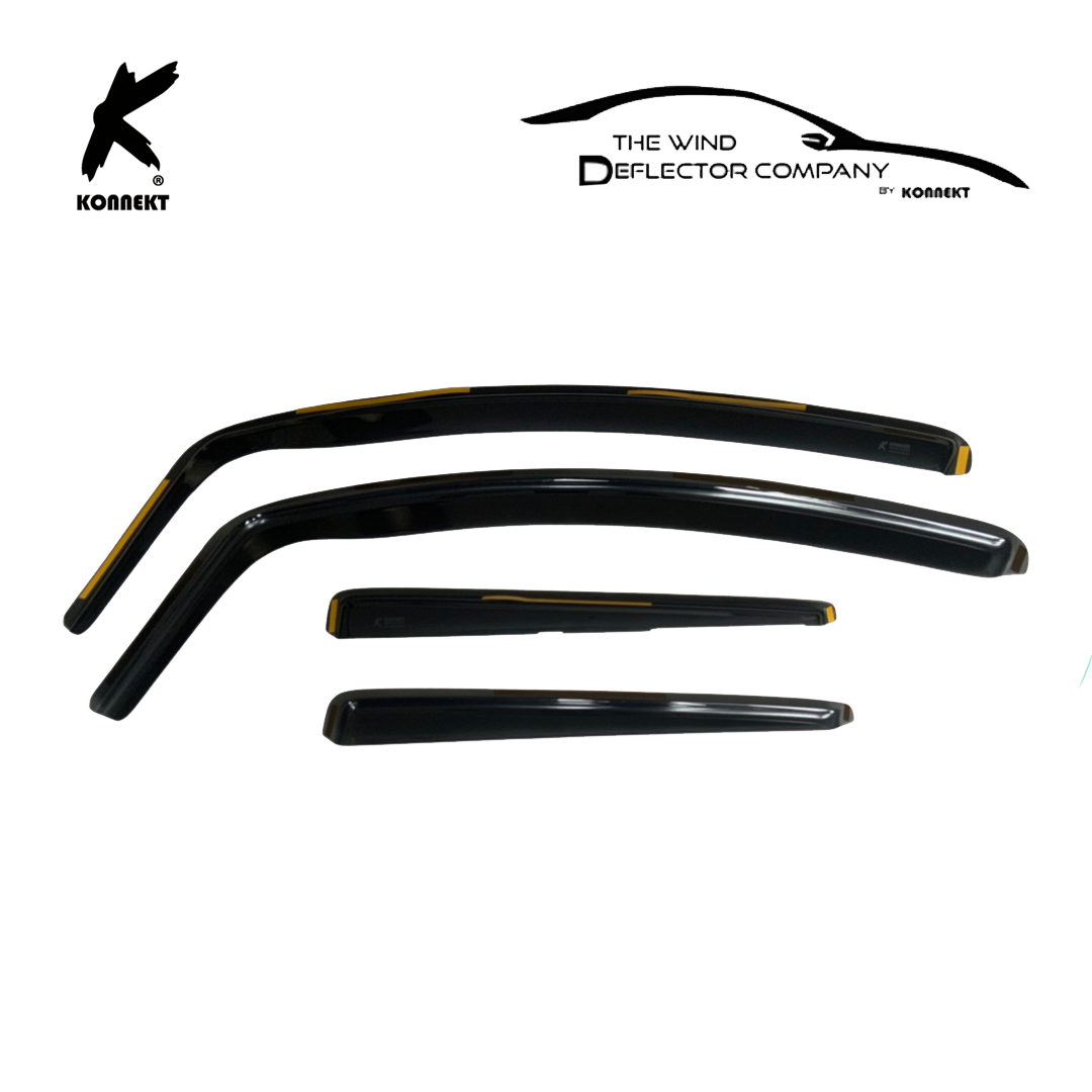 KONNEKT Wind Deflectors Set For Vauxhall Corsa | 2006 - 2018