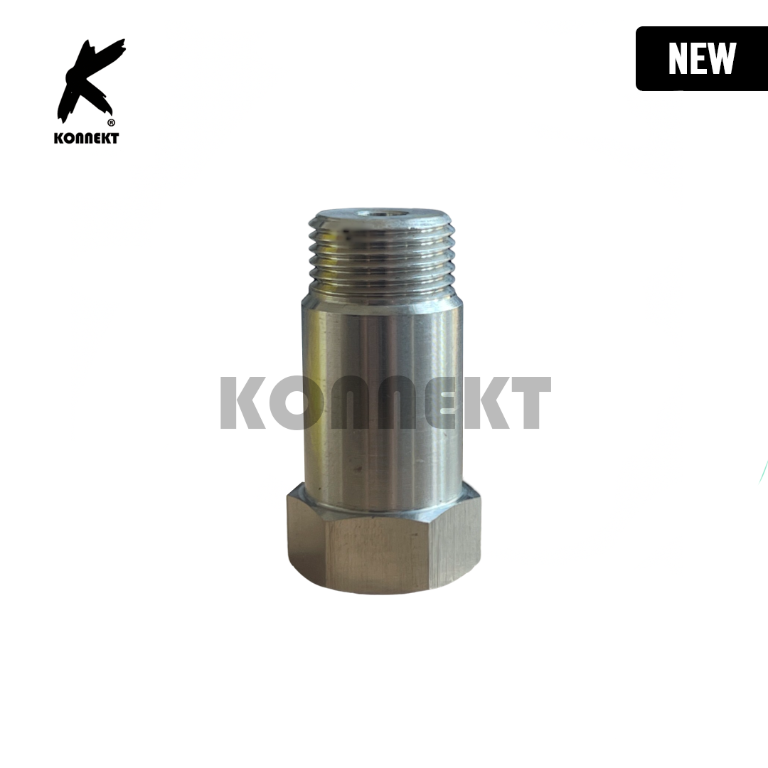 M18 X 1.5 O2 Oxygen Sensor Extender Spacer Degree Bung Extension NO P0420