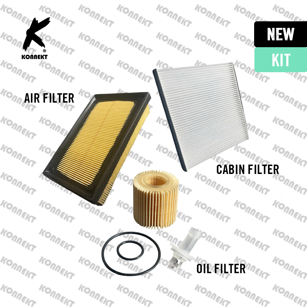 TOYOTA Prius _ Service Kit _ 2016 - 2022 _ ZVW50_51 _ Air, Oil, Cabin Filters